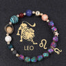 Natural Volcanic Rock Electroplating Twelve Constellations Bracelets - Lootquake