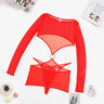 Comfortable Sheer Mesh Design Lingerie - Lootquake