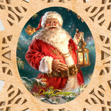 Enchanted Santa Tree Topper by D. Gelsinger - Christmas Decor - 89485-DG