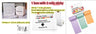 Portable Mini Printer for Students and Hobbyists, Bluetooth Thermal Label Printer