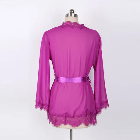 European and American lingerie bathrobe - Lootquake