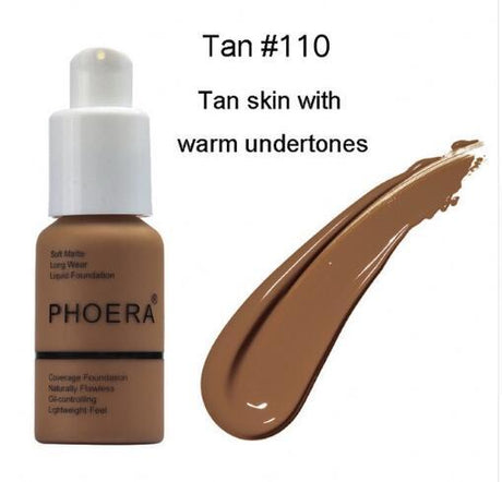 Explosive Press Type Oil Control Natural Color Matte Concealer Foundation Cream - Lootquake
