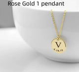 Personalized Pendant Stainless Steel Necklace - Lootquake