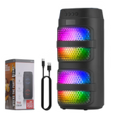 Ultimate Sound 3000W Portable Bluetooth Speaker with Dazzling LED Lights for Epic Parties