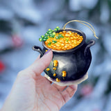 Irish Pot of Gold Wooden Ornaments by G. DeBrekht Easter Spring Decor - 8652776