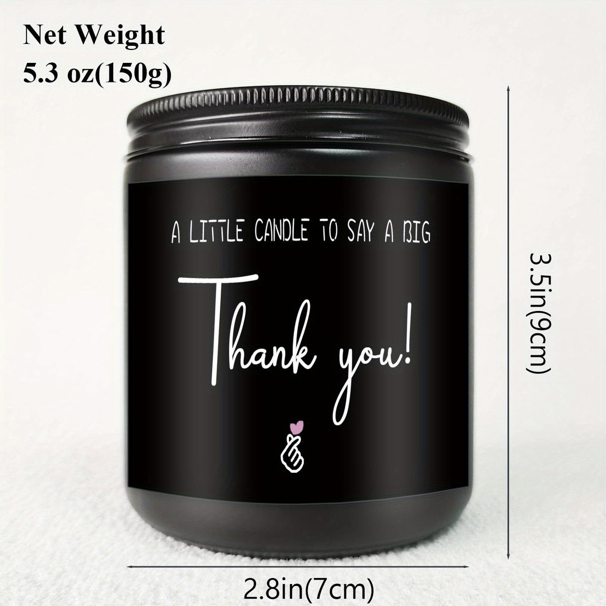 Appreciation Scented Candle - Perfect Gift for Nurses, Teachers, Mentors & More - Ideal for Birthdays, Retirement, Farewell & Christmas