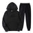 Men's And Women's Fleece-lined Sweater Suit Autumn And Winter Heart Figure Hoodie - Lootquake