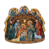 Orthodox Nativity Scene Holiday Door Decor by G. Debrekht - Nativity Holiday Decor - 8652762H
