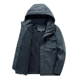 Thick Detachable Hat Lambswool Jacket - Lootquake