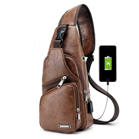 Waterproof casual one-shoulder messenger bag - Lootquake