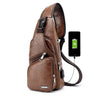 Waterproof casual one-shoulder messenger bag - Lootquake