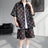 Summer New Chessboard Plaid Shirt Short Sleeve Shorts Suit - Lootquake