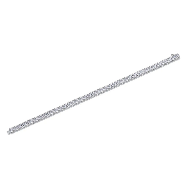 Gravitation Luxury Fashion Mossan Diamond S925 Silver Bracelet - Lootquake