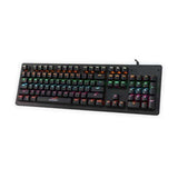 87-Key Mechanical Keyboard with Green Switches - Desktop Non-Punch Design