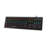 87-Key Mechanical Keyboard with Green Switches - Desktop Non-Punch Design