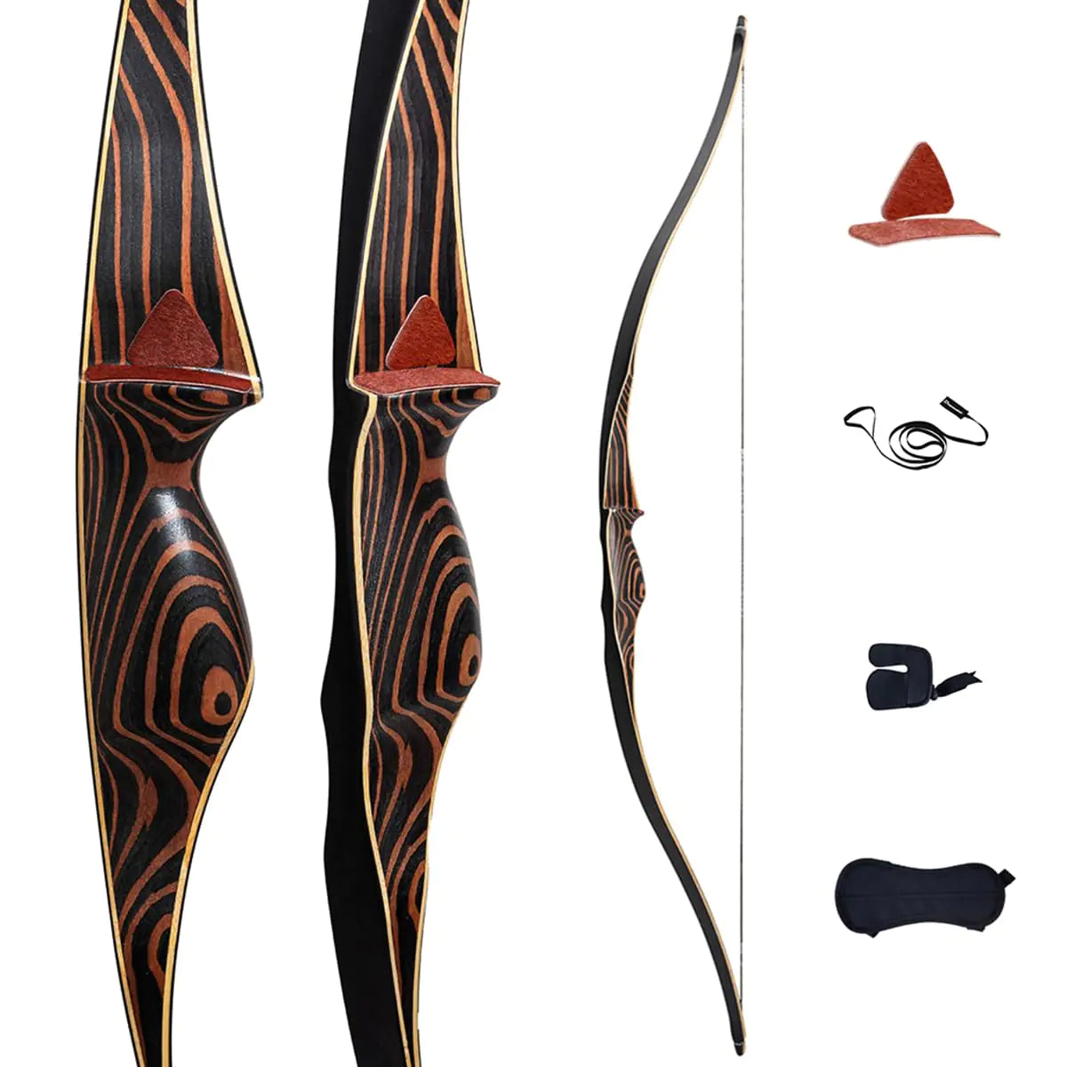 Deerseeker Archery Arc de chasse traditionnel 54