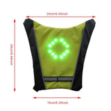 BrightRide LED Cycling Vest with Storage