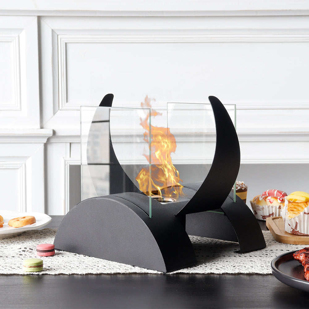 7.5"H Tabletop Bio Ethanol Fireplace-2