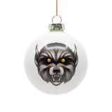 Ghoulish Glass Ornaments 4 Pack