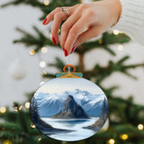 Adornos de madera "La magia de la naturaleza de Alaska" de G.Debrekht - Decoración navideña con temática de vida silvestre - 870078