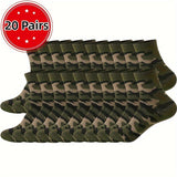 Lot de 5/30 paires de chaussettes tendance pour homme, respirantes, confortables et décontractées, idéales pour le sport en extérieur et en toutes saisons.