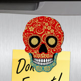 Day of The Dead Shape Refrigerator Magnets Set of 3