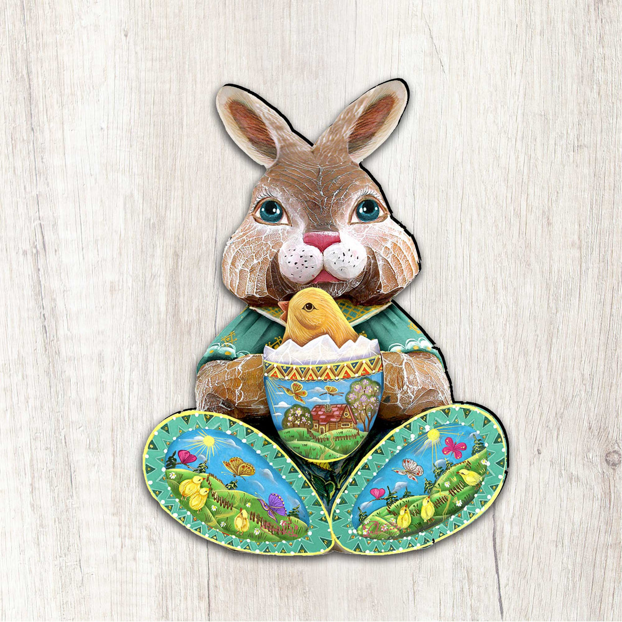 Easter Bunny Easter Holiday Door Decor by G. DeBrekht - Easter Spring Decor - 8144502H