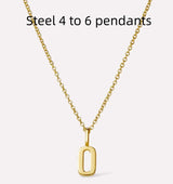 Personalized Stainless Steel Necklace Customization - Lootquake