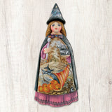 Decoración de puerta de bruja de Halloween por G. DeBrekht - Decoración de Halloween de Acción de Gracias - 8114170H