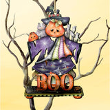 Adornos de madera "This Boos for You" de Jamie Mills-Price - Decoración de Halloween para Acción de Gracias - 8457407