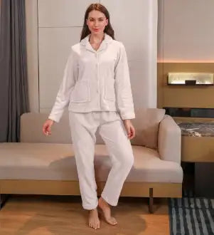 Women's Velvet Pajama Set - Lootquake