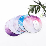 Space Round Mouse Pad PC Gaming Non Slip Mice Mat For Laptop Notebook Computer Gaming Mouse Pad - Lootquake