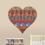 Decoración navideña con forma de corazón acolchado para puerta de G. DeBrekht - Love Family Kids Decor - 8198736H