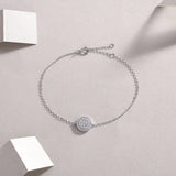 Luxury Fashion Mossan Diamond S925 Silver Bracelet - Lootquake