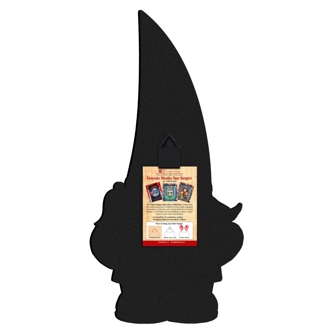 Decoración navideña americana de gnomos para puertas de G. DeBrekht - Decoración navideña americana - 8611015H