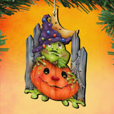 Jeepers Creepers Wooden Ornaments Halloween by Jamie Mills-Price - Thanksgiving Halloween Decor - 8457403