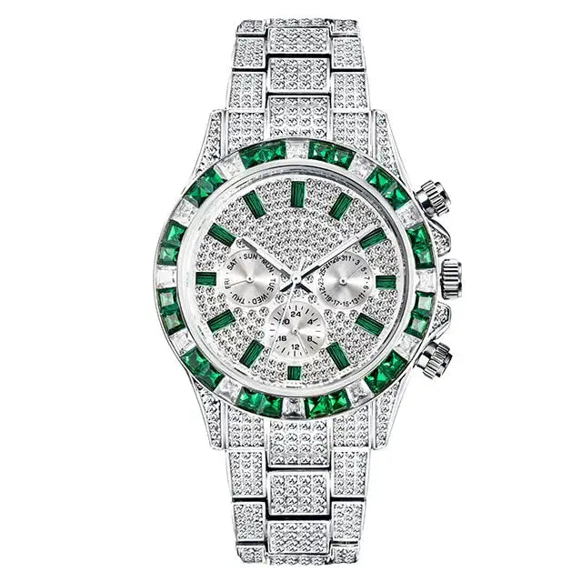 Diamond Calendar Watches - Lootquake