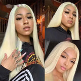 Real Human Hair Transparent Lace Full-head Wig Wig - Lootquake