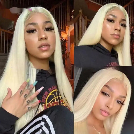 Real Human Hair Transparent Lace Full-head Wig Wig - Lootquake