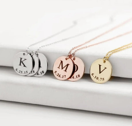 Personalized Pendant Stainless Steel Necklace - Lootquake
