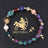 Natural Volcanic Rock Electroplating Twelve Constellations Bracelets - Lootquake