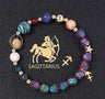 Natural Volcanic Rock Electroplating Twelve Constellations Bracelets - Lootquake