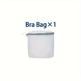 Bolsa de lavandería delicada (1/2/3/5 piezas): protege ropa interior, sujetadores, calcetines y otras prendas en la lavadora. Incluye bolsa de viaje.