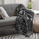 1pc Gifts Blanket For Him, Husband Boyfriend Gifts Blanket, Birthday Gift Ideas For Boyfriend, I Love You Gifts For Him Perfect For Birthday, Anniversary, Christmas, Valentine's Day, Soft And Comfortable Throw Blanket