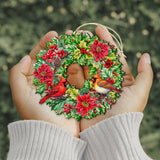 Adornos de madera con guirnalda de cardenal navideño de G. Debrekht - 8611070