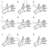 2PCS 1.5/2/3/5M Boxing Training Bandages Cotton Sports Bandages Sanda Kick Boxing Mma Hand Gloves Wraps Belt Boxing Sports Strap