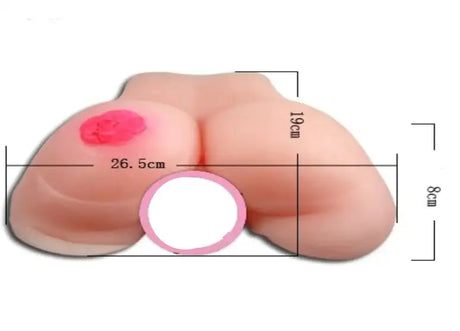 Men's Silicone Doll with Big Butt and Masturbator - Lootquake