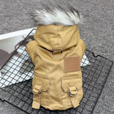 Double-layer plus fleece pet clothes - Lootquake