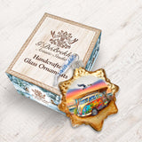 Nautical Christmas Decor - Beach Van Keepsake Glass Ornaments by G. Debrekht - Coastal Holiday Decor - 777395