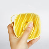 Silicone Pet Bath Brush Shampoo Dispenser